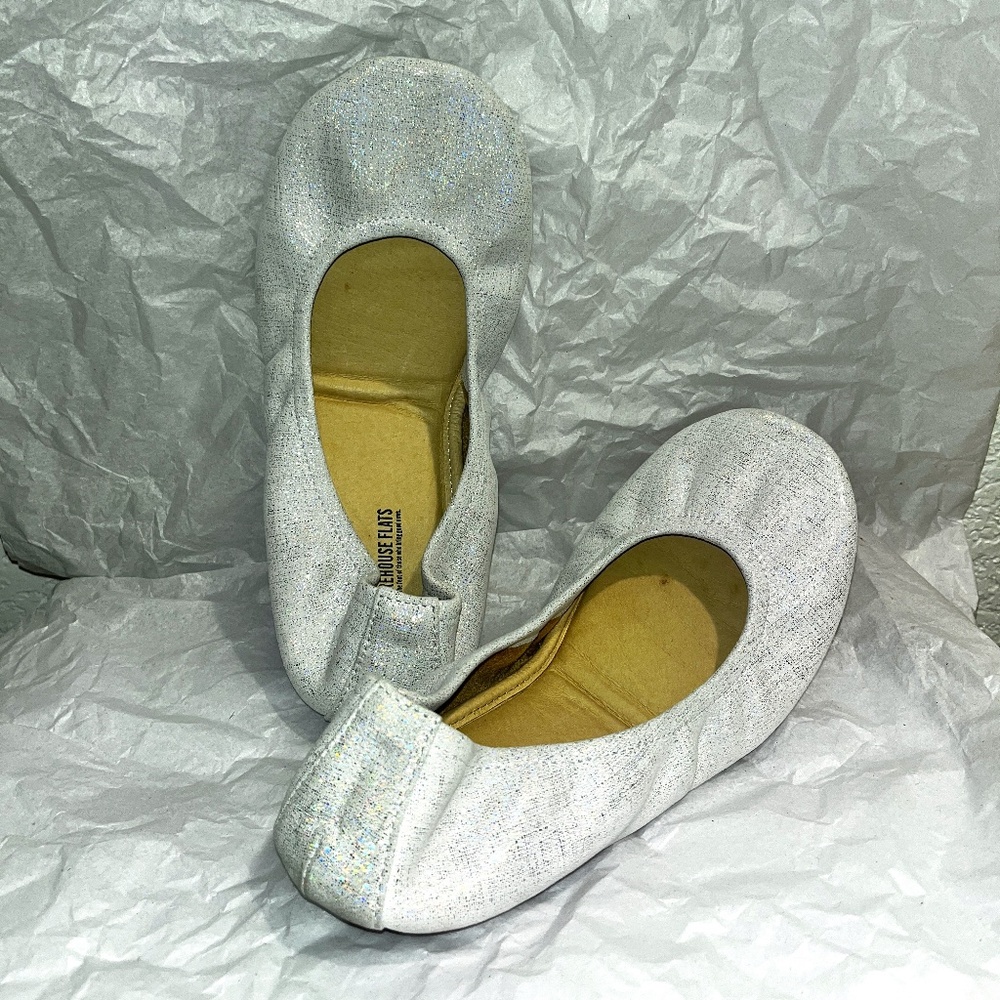 Storehouse Flats - Glisten Suede - size 7